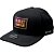Boné Hurley Aba Curva Patch Classic WT26 Preto - Imagem 1