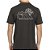 Camiseta Quiksilver Nature Nomad WT26 Masculina Cinza Escuro - Imagem 2