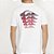 Camiseta Quiksilver Vertical Logo WT26 Masculina Snow White - Imagem 2