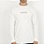 Camiseta Quiksilver Manga Longa Clicker WT26 Snow White - Imagem 1