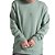 Moletom Volcom Careca Free Fall WT26 Masculino Verde Claro - Imagem 1