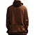 Moletom RVCA Canguru Tonally 270G WT26 Masculino Marrom - Imagem 2