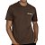 Camiseta Element Blazin Chest WT26 Masculina Marrom Escuro - Imagem 1