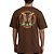 Camiseta Hurley Dragon WT26 Masculina Marrom - Imagem 2