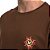 Camiseta Hurley Dragon WT26 Masculina Marrom - Imagem 3