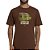 Camiseta Hurley Travel WT26 Masculina Marrom - Imagem 1