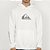 Moletom Quiksilver Canguru Comp Logo WT26 Masculino Branco - Imagem 1