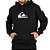 Moletom Quiksilver Canguru Comp Logo WT26 Masculino Preto - Imagem 1