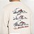 Moletom Quiksilver Careca Three Logo WT26 Masculino Areia - Imagem 3