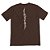 Camiseta RVCA Retract WT26 Masculina Marrom - Imagem 2