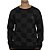Tricot DC Shoes Plaid WT26 Masculina Preto - Imagem 1