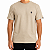 Camiseta Quiksilver Transfer Square WT26 Masculina Areia - Imagem 1