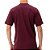 Camiseta Oakley Patch Tee II WT26 Masculina Burgundy - Imagem 2