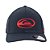 Boné Quiksilver Aba Curva Domed Logo Flaming Heat WT26 Azul - Imagem 3