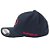 Boné Quiksilver Aba Curva Domed Logo Flaming Heat WT26 Azul - Imagem 4