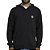 Moletom Hurley Aberto Icon II WT26 Over Masculino Preto - Imagem 1