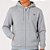 Moletom Rip Curl Aberto Classic Surf WT26 Grey Marle - Imagem 1