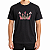 Camiseta Osklen Vintage Coroa Floral Masculina Preto - Imagem 1
