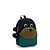 Mochila Kipling Faster Black Khaki Bl - Imagem 4