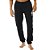 Calça Rip Curl Moletom Search Icon WT26 Masculino Preto - Imagem 1