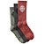 Meia Rip Curl Wetty Crew Sock 3PK WT26 Black - Imagem 1