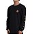 Camiseta Hurley Manga Longa Dragon Masculina Preto - Imagem 3
