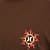Camiseta Hurley Manga Longa Dragon Masculina Marrom - Imagem 6