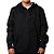 Moletom Quiksilver Aberto Embroidery 280G WT25 Preto - Imagem 1