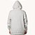 Moletom Quiksilver Aberto Embroidery 280G WT25 Cinza Claro - Imagem 2