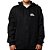 Moletom Quiksilver Aberto Omni Logo FC 280G WT24 Preto - Imagem 1