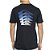 Camiseta Quiksilver Vertical Logo WT26 Masculina Marinho - Imagem 2