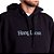 Moletom Hang Loose Canguru Typo WT26 Masculino Preto - Imagem 3
