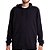 Moletom Hang Loose Canguru Emboss WT26 Masculino Preto - Imagem 1