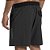Bermuda Hurley Elástico Speed 17 WT26 Masculina Mescla Preto - Imagem 2