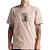 Camiseta Volcom Exacto WT26 Masculina Bege - Imagem 1