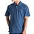 Camisa Volcom Polo Classic Stone WT26 Masculina Azul - Imagem 1