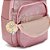 Mochila Kipling Seoul S Bronze Pink Met - Imagem 6