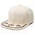 Boné MCD Aba Reta Fitão 1.10 Flexfit Off White - Imagem 1