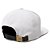 Boné MCD Aba Reta Blk&Gld Fitão 1.10 Flexfit Branco - Imagem 2