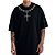 Camiseta MCD Cutbox Fit Cruz Gola SM27 Masculina Preto - Imagem 1