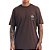 Camiseta MCD Costas Bola 8 SM27 Masculina Marrom - Imagem 1