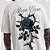 Camiseta MCD Costas Rosa Espinhos SM27 Masculina Branco - Imagem 4