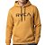 Moletom RVCA Canguru Big RVCA 310G WT26 Masculino Mostarda - Imagem 1
