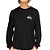 Camiseta Quiksilver Manga Longa Omni Logo WT25 Preto - Imagem 1