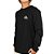 Camiseta Quiksilver Manga Longa Omni Logo WT25 Preto - Imagem 3