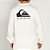 Camiseta Quiksilver Manga Longa Omni Logo WT25 Show White - Imagem 2