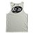 Regata DC Shoes Fast Bubble Colors SM26 Masculina Snow White - Imagem 4