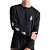 Camiseta Volcom Manga Longa Iconic WT26 Masculina Preto - Imagem 1