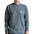 Camiseta Volcom Manga Longa Iconic WT26 Cinza Chumbo - Imagem 1