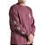 Camiseta Volcom Manga Longa Iconic WT26 Masculina Bordô - Imagem 1